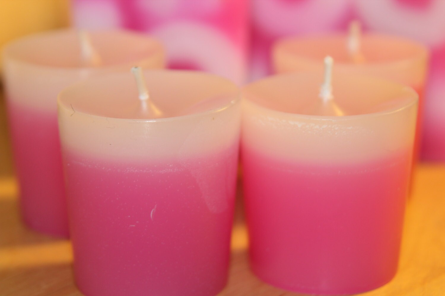 Breast Cancer Pink Candles Set of 12 16 Hour by CandleKing