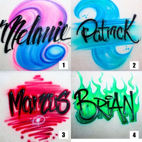Items similar to Custom Airbrush Tshirts on Etsy