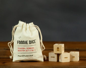 Foodie Dice™ //  Seasonal dinners Booster set