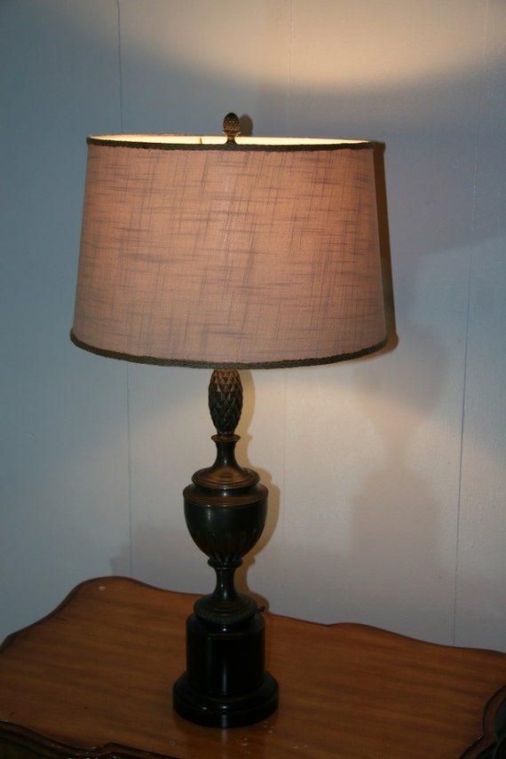 Authentic Stiffel Lamp Mid Century Modern Pineapple Urn