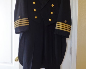 Vintage 1950's Authentic U. S. Navy Captains Dinner/Formal/Dress ...