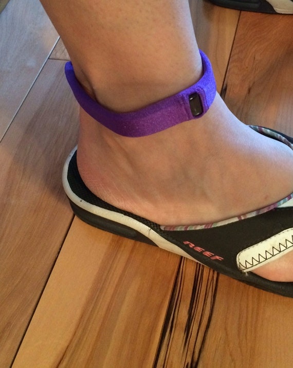 Fitbit Charge or Flex Cover for your ankle by GoFishSewingApplique