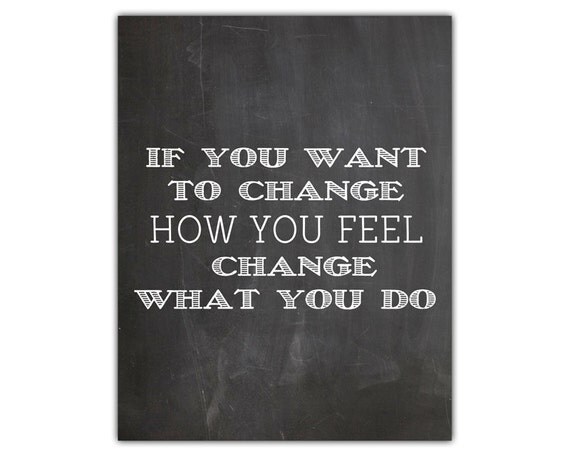 Inspirational quote print chalkboard wall art be the