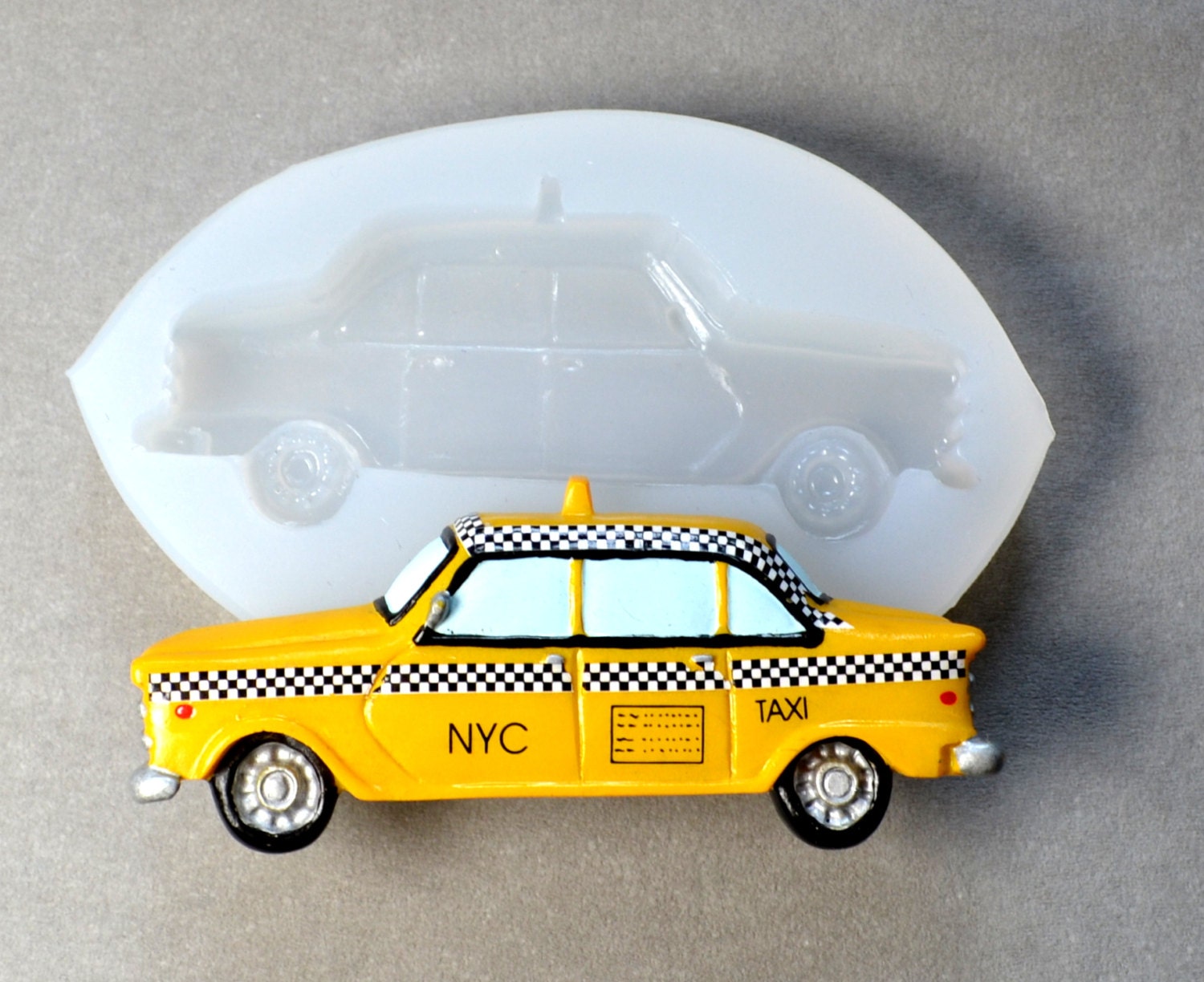 VOITURE silicone moule sugarcraft argile polymère fimo