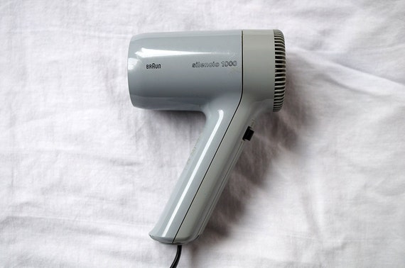 Vintage Braun Hair Dryer vintage 80s braun 1000 silencio hair dryer gray electronics Vintage Braun Hair Dryer vintage 80s braun 1000 silencio hair dryer gray electronics