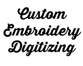 Custom Embroidery Digitizing