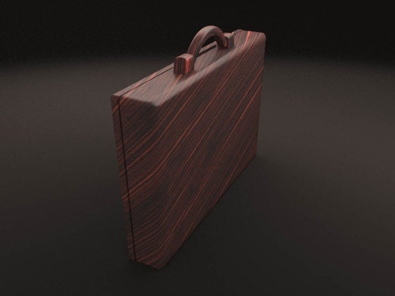 Handmade reclaimed wood briefcase / messanger bag / Macbook 11" 13" 15" and Ipad