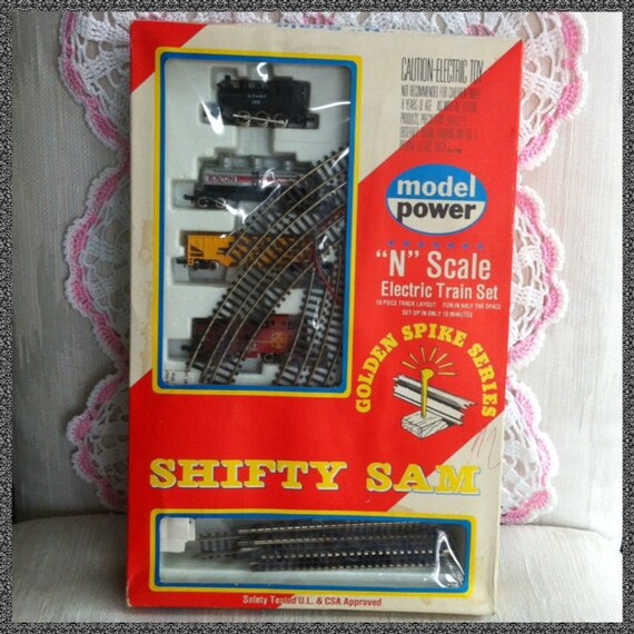 Vintage N Scale Electric Train Set Shifty Sam