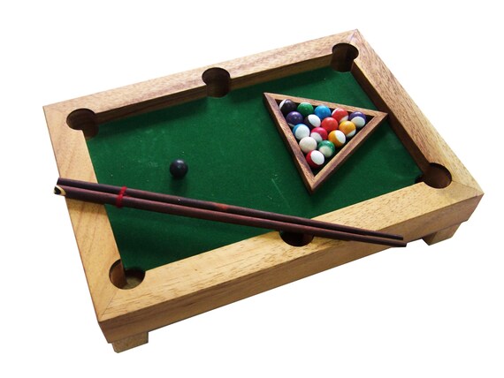 Items similar to 8 BALL POOL, family game, antique board game, classic ...