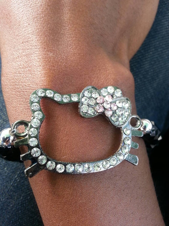 Hello Kitty Bracelet by DevelsCustomJewelry on Etsy