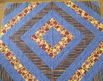 Bright and Bold Diamond Quilt