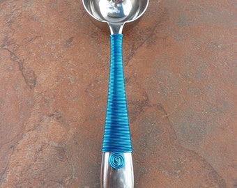 More than Coffee Scoop: Aqua Wire    Hostess Gift    Gourmet Coffee    Foodie Gift