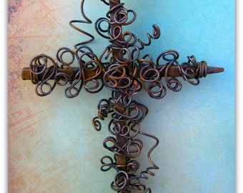 Confirmation Gift for Boys/Cross for Man/Masculine Gift Cross/Baptism Gift For Man/Groomsmen Gift/Boy Confirmation/Industrial Wall Decor