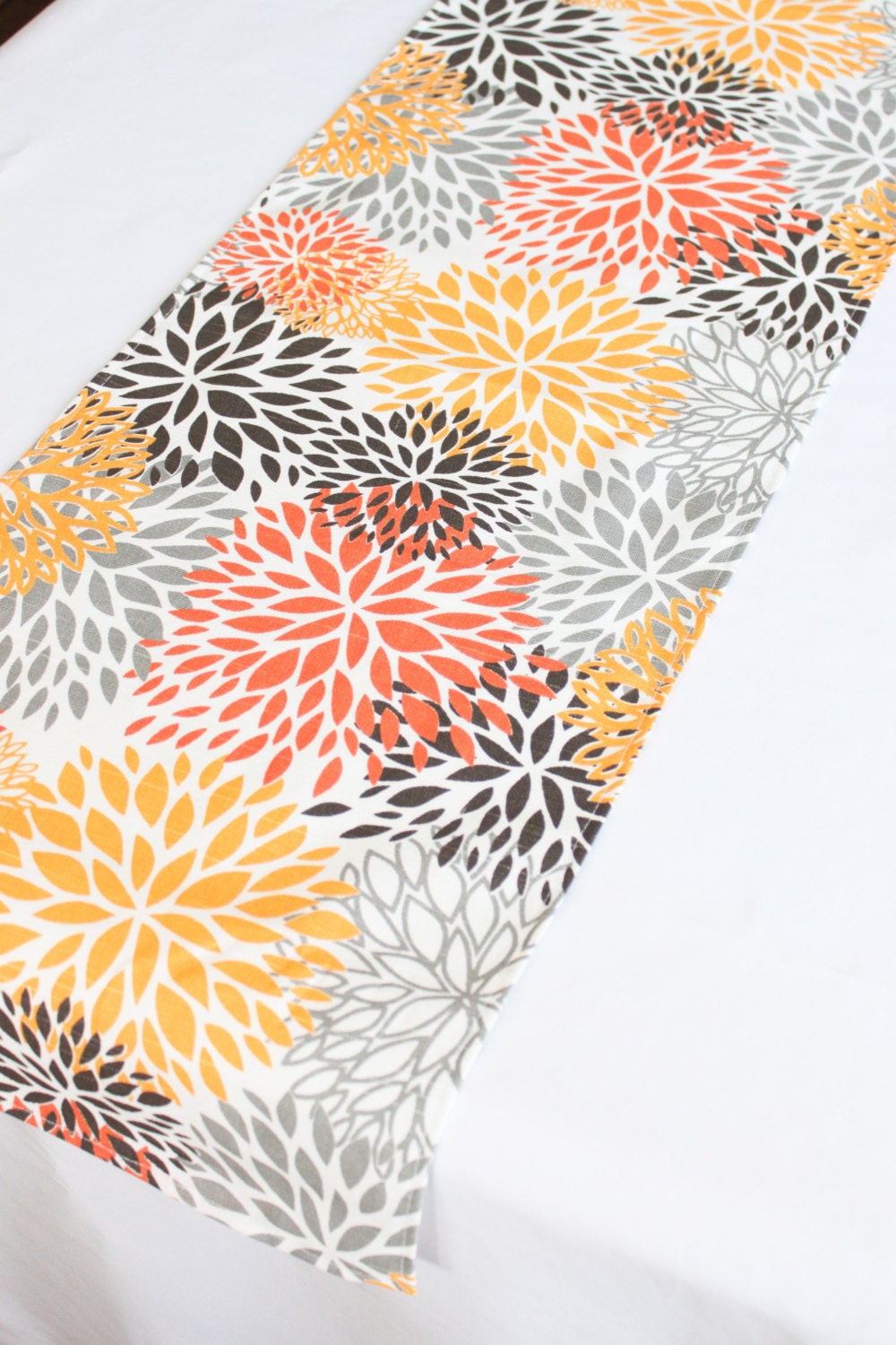 Floral table runner Choose length Fall table runner Fall