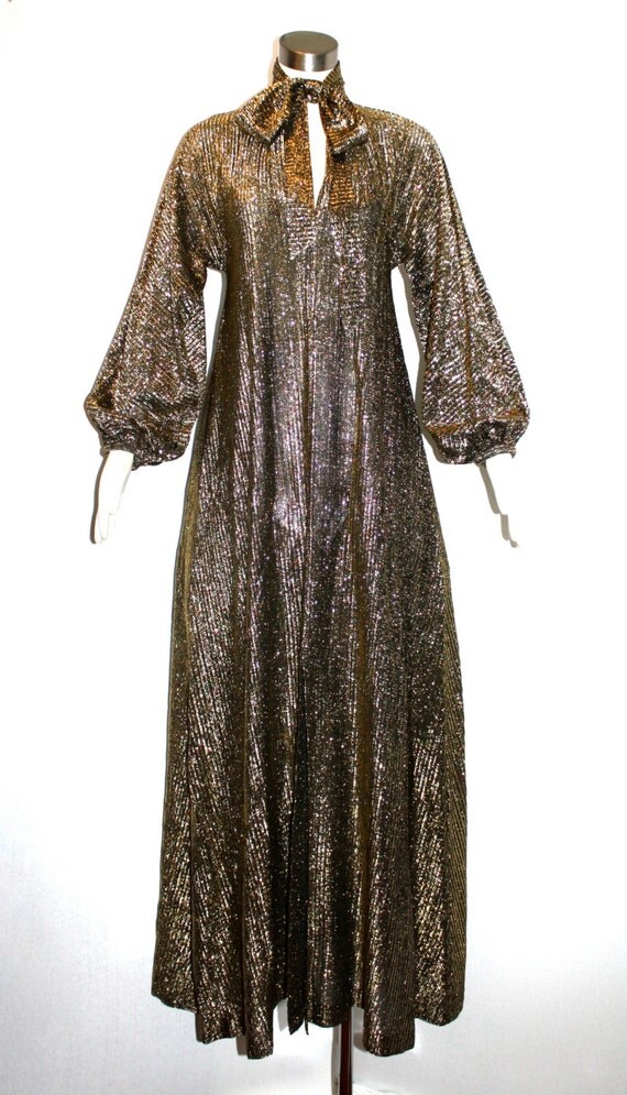 vintage halston kaftan