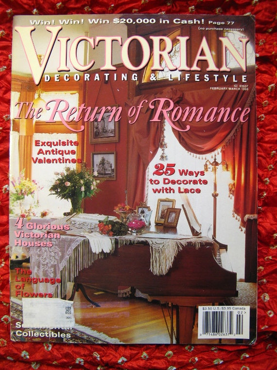 VICTORIAN LIFESTYLE And DECORATING Magazine February March   Il 570xN.595059125 4qju 