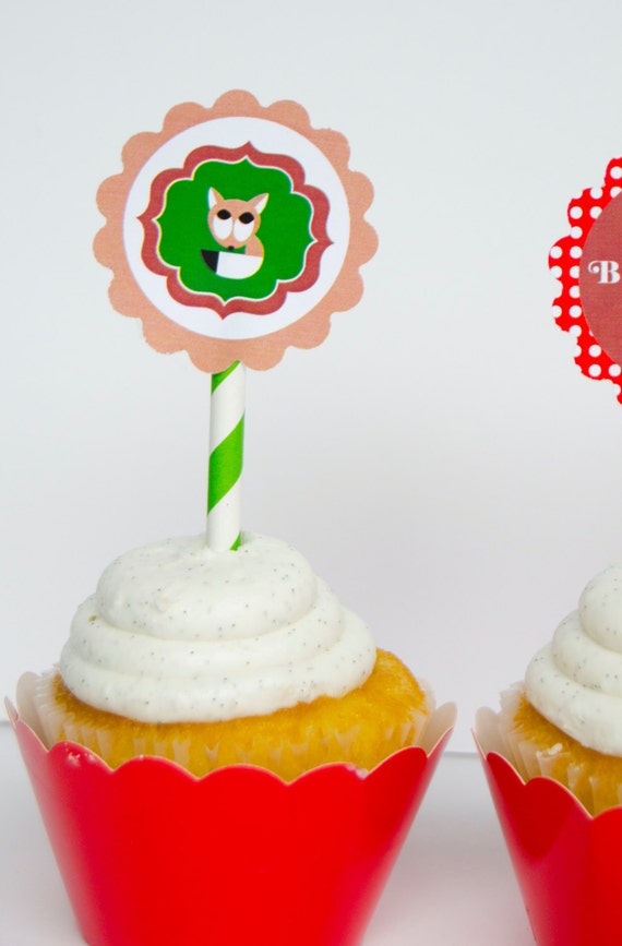 Woodland Party PRINTABLE Favor Tag (INSTANT DOWNLOAD) by Love The Day Il_570xn