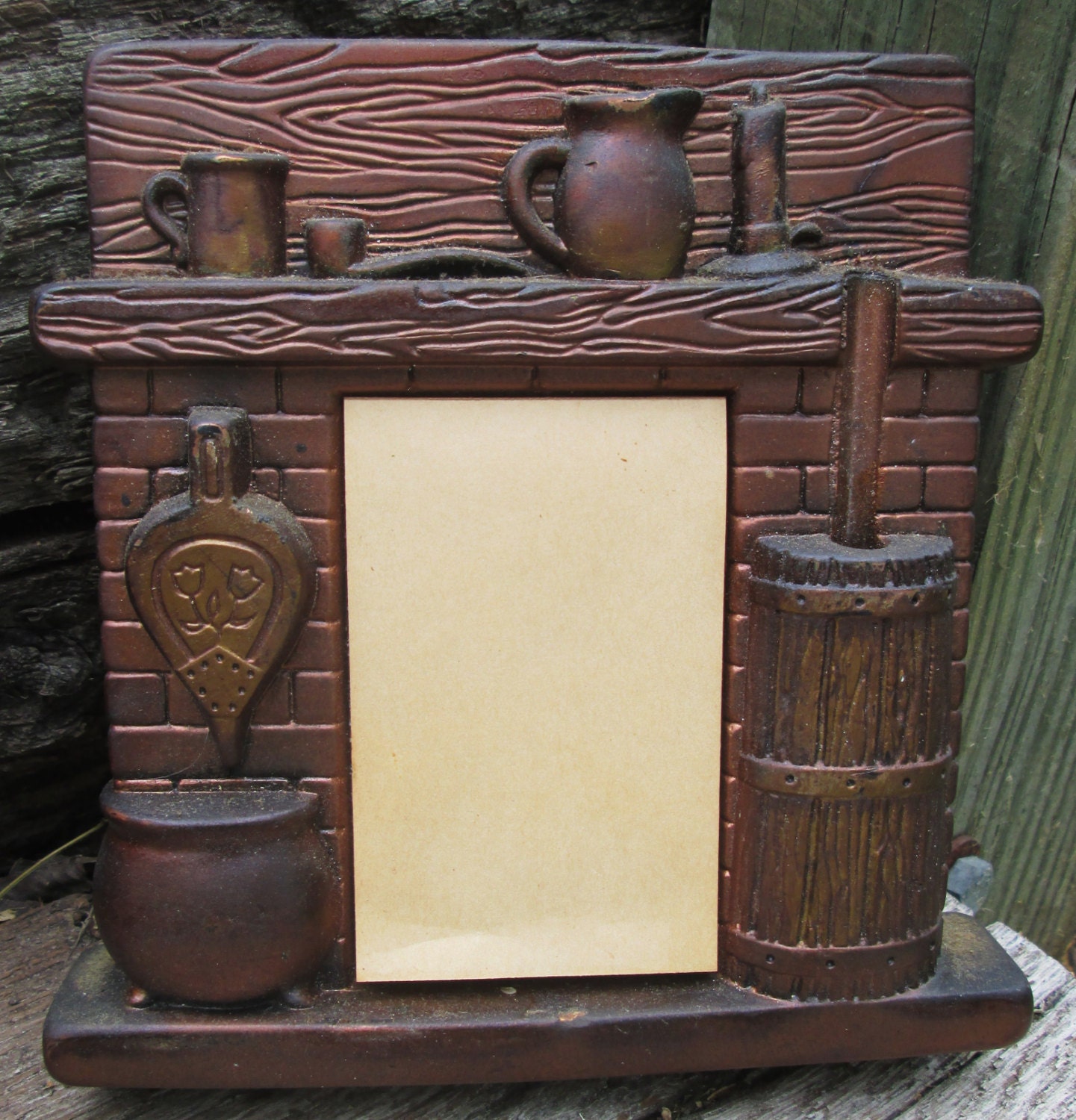 2 Vintage Chalkware Kitchen Wall Hangings. by THEOLDGARAGE on Etsy