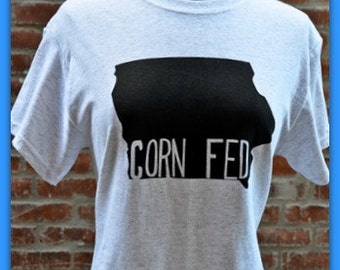 Corn Letter Graphic Cuffed Tee main image 0
