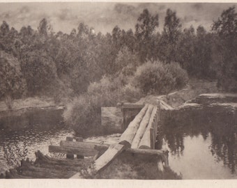 Vintage Levitan Postcard - 1930s