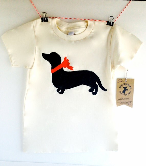 Doxie Dachshund Clothes Organic Youth T Shirt Kids tshirt