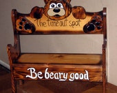 The Be Beary Good chair    (Time out chair)