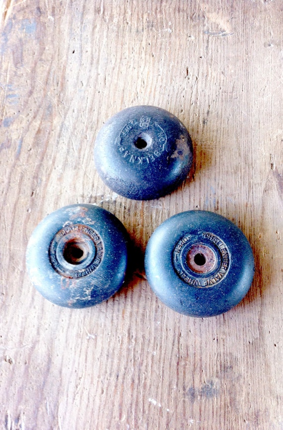 Antique Valve Knobs From Old Steam Radiators