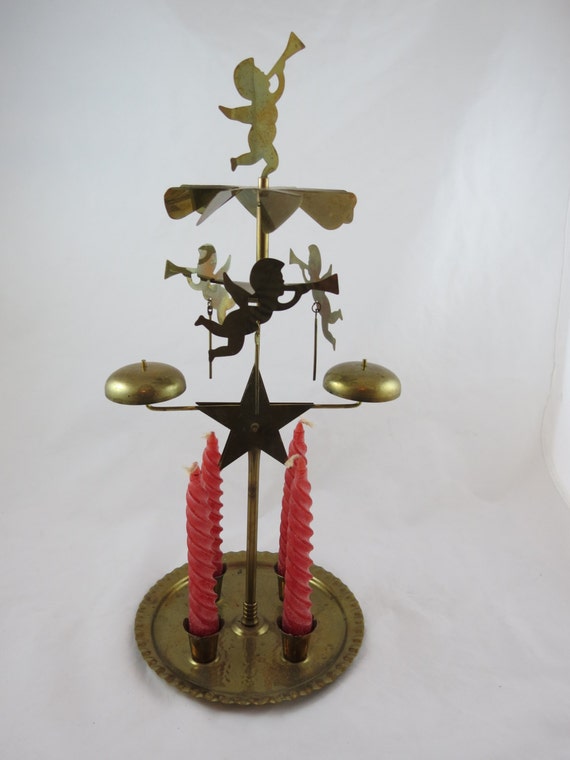 Vintage Angel Chimes Giant Angel Chimes Brass Angel Chimes