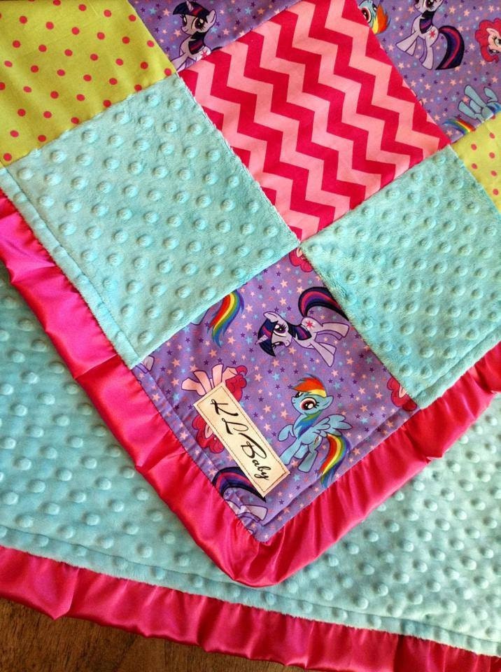 My Little Pony Blanket by KLBaby on Etsy