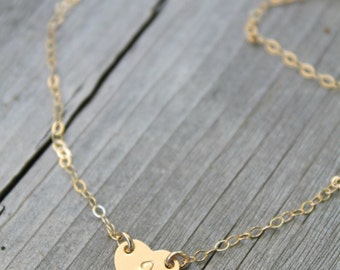 h and m heartbeat necklace