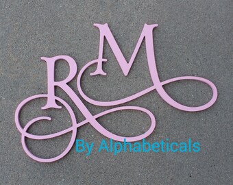 Monogrammed Wall Decor wooden monogram wall hanging | etsy Monogrammed Wall Decor wooden monogram wall hanging | etsy