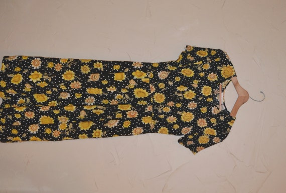 Sunflower dress Festival Dress Maxi Dress Soft Grunge Dress