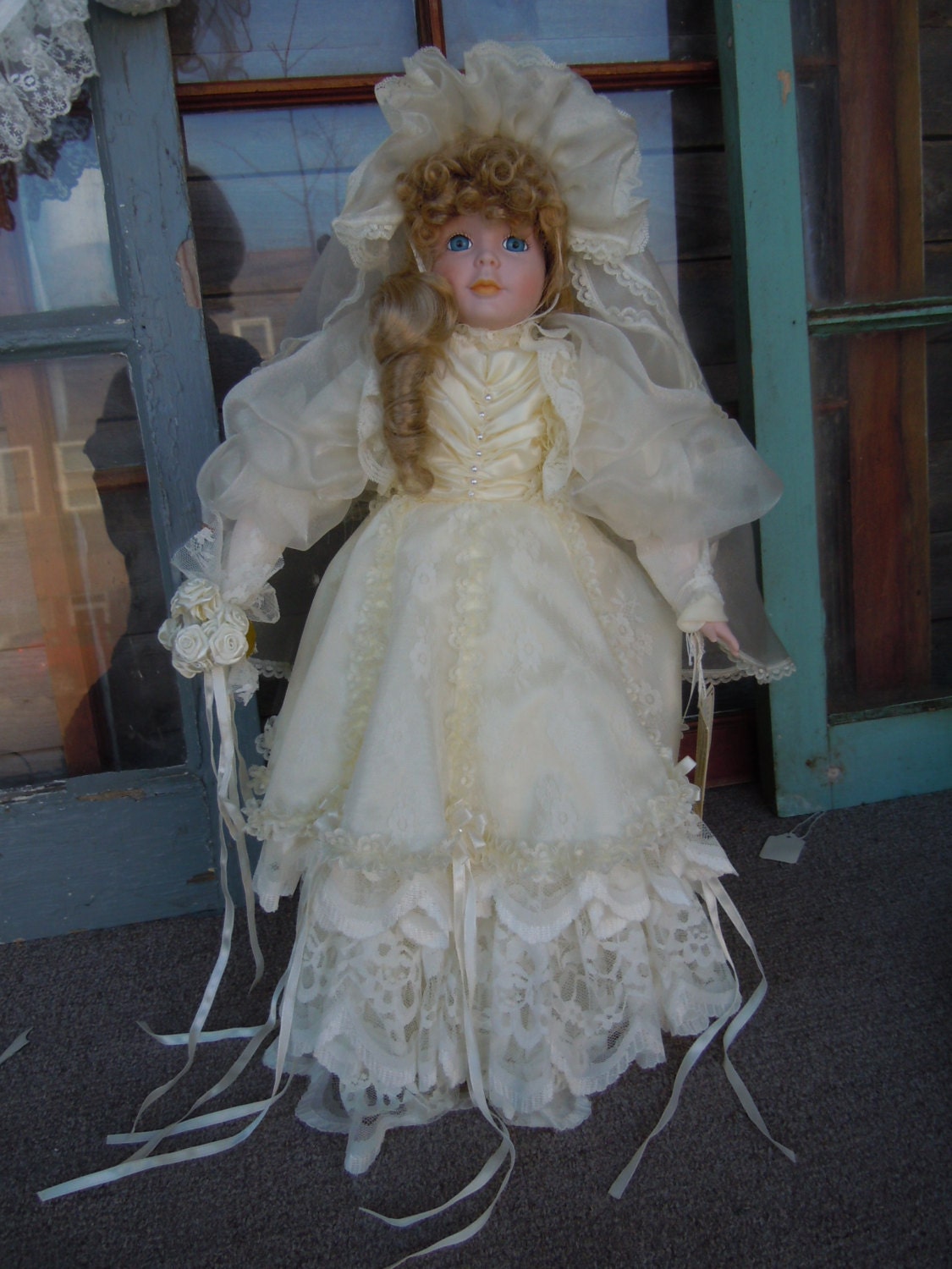 bride doll dress