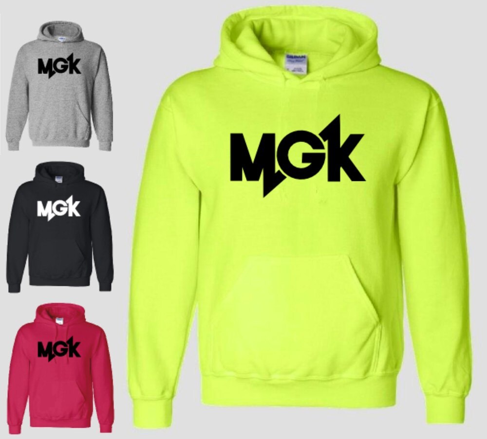 MGK Hoodie Machine Gun Kelly Lace Up Est. Hip Hop by EvilVinyl