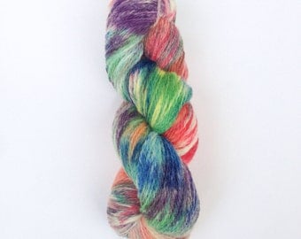 SALE Hand Dyed Sock Yarn, Knitting Yarn, Peruvian Highland Wool, 100g/440 yards, Preorder