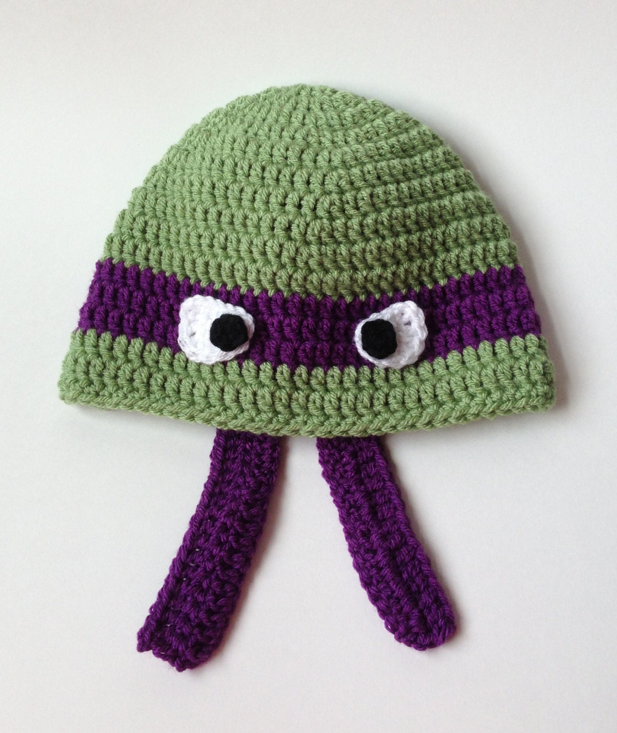 Ninja Turtle Hat Crochet Hat Ninja Turtle Crochet Ninja