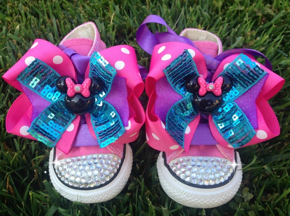 MINNIE MOUSE Inspired Shoes Minnie Mouse Birthday Minnie