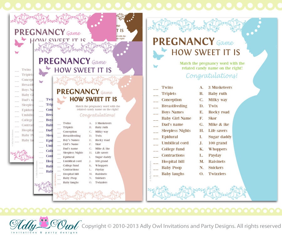 baby-shower-game-pregnancy-how-sweet-it-is-match-a-candy-game