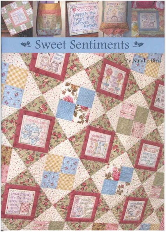 Sweet Sentiments Natalie Bird Australian by AltogetherPatchwork