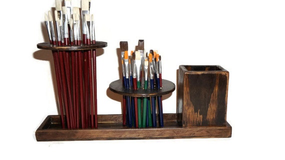 Raw Artist S Paint Brush Holder With 25 50 By BellaFinesse On Etsy   Il 570xN.594193045 15rq 