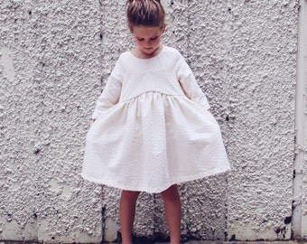 Gardenia Dress PDF pattern and tutorial - sizes 2t-10, children's sewing pattern - Instant download