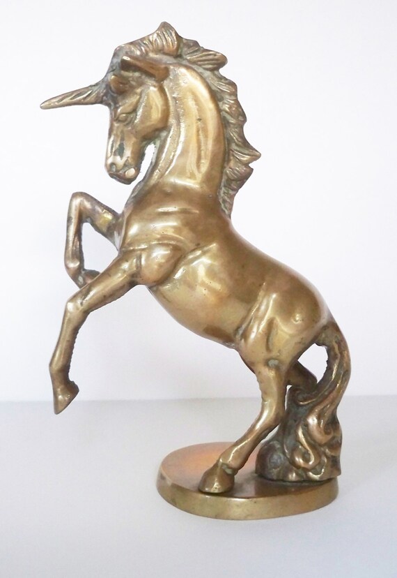 metal unicorn figurine