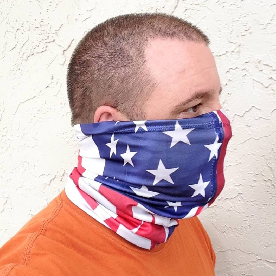 Fishing Neck Gaiter W/ 50 UPF Solar Protection by IslandJay