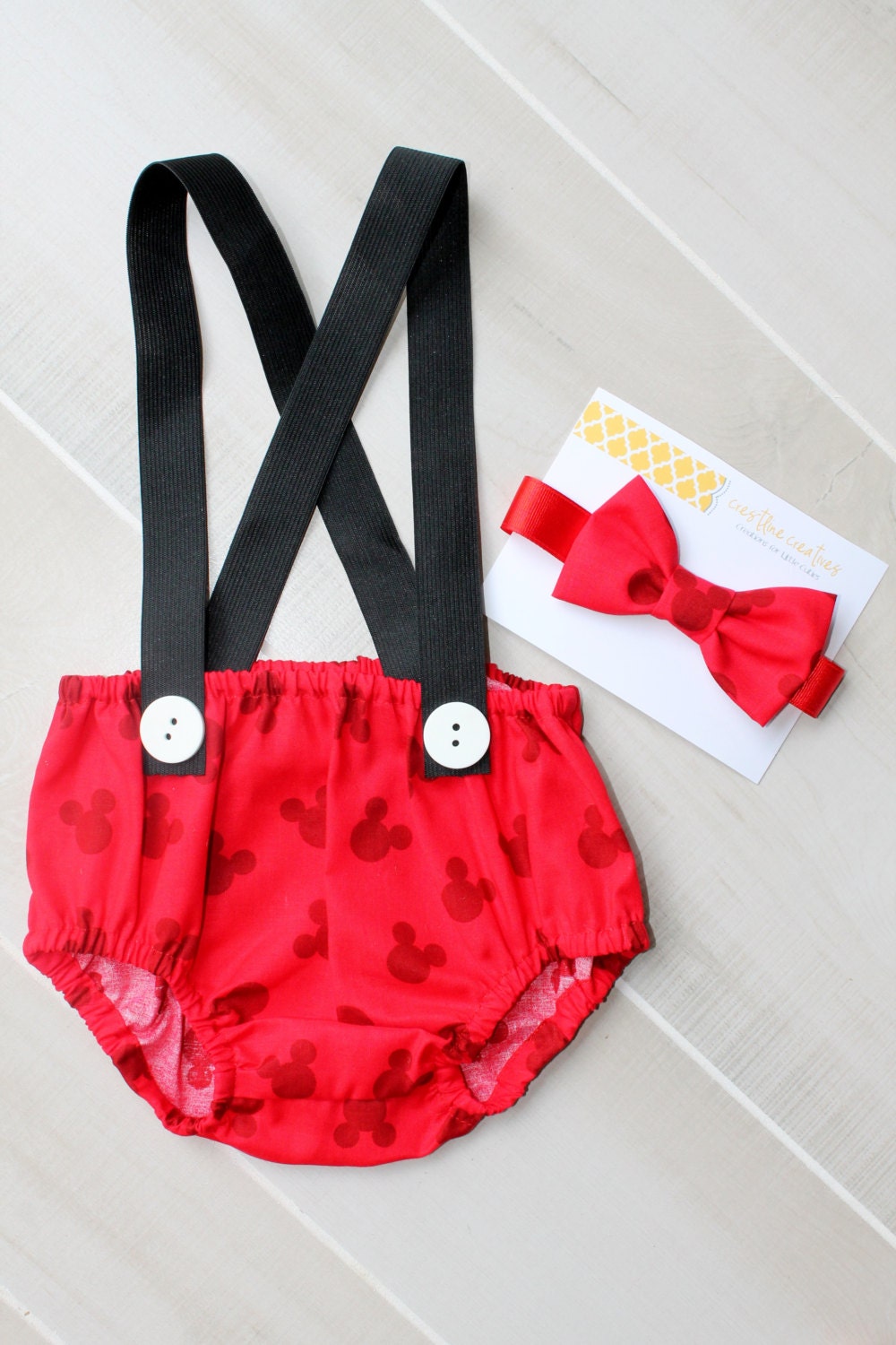 mickey smash cake outfit