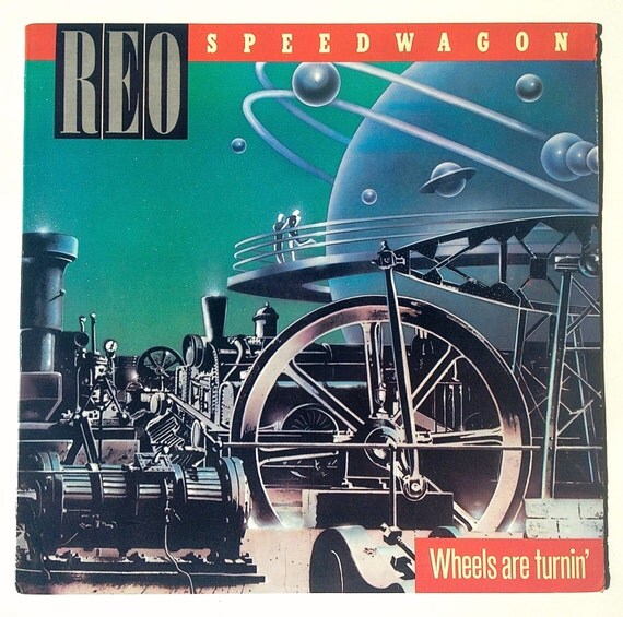 REO Speedwagon Wheels Are Turnin' LP Vinyl By ThisVinylLife