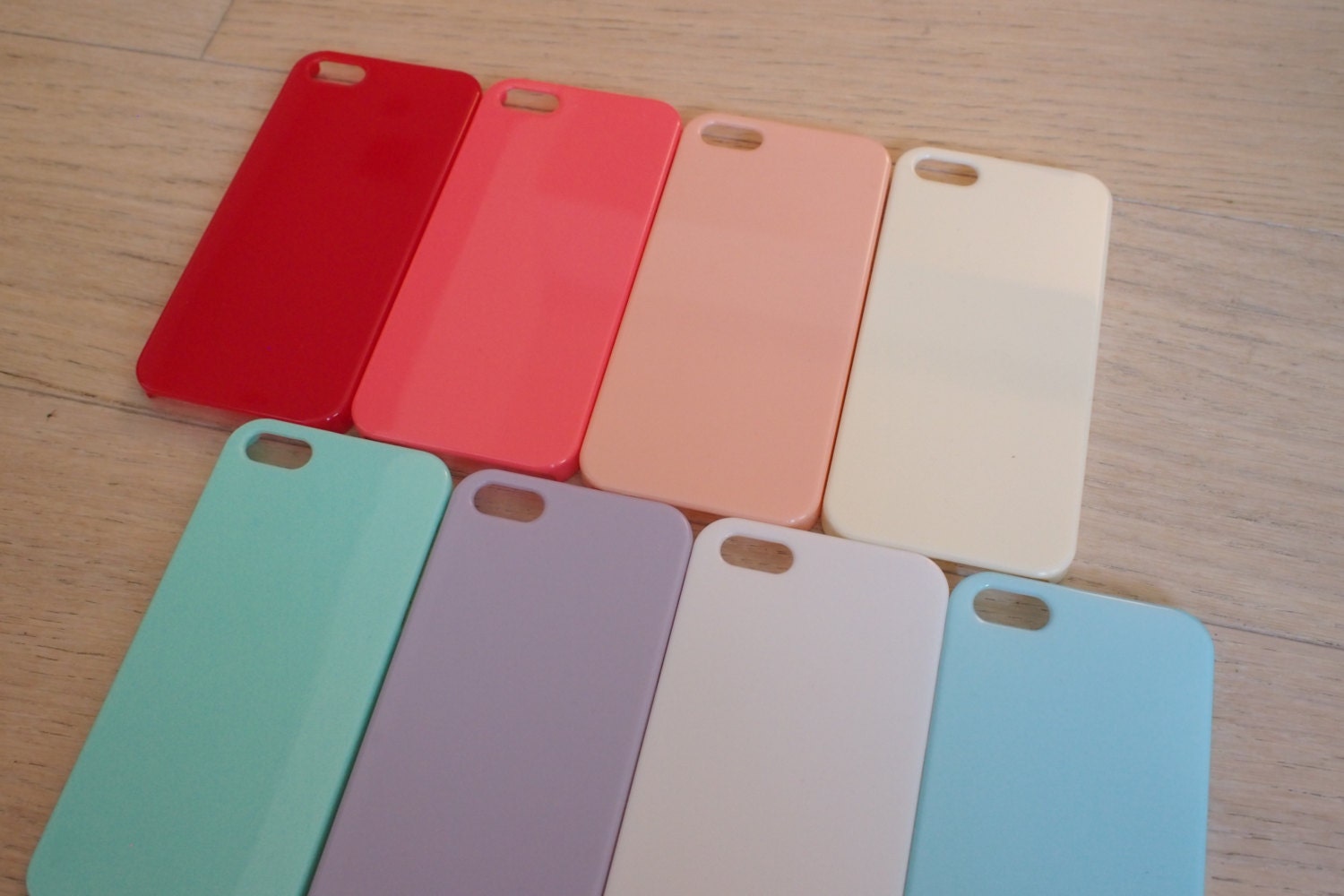 Colourful Silicone Cell Phone Cases for Apple iPhone 5 by jbFARM