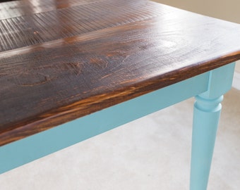 Farm Dining Table | Rustic Kitchen Table