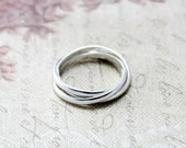 Sterling Silver Russian Wedding Ring