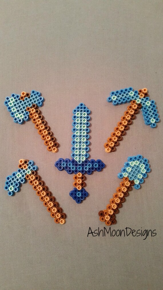 Items similar to Minecraft Perler Bead Tool Sets on Etsy
