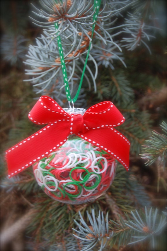 items similar to christmas rainbow loom ornament on etsy items similar to christmas rainbow loom ornament on etsy
